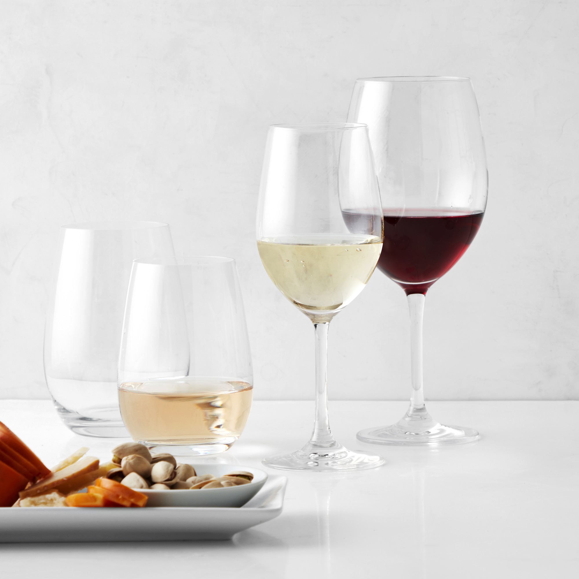 Open Kitchen by  White Wine Glasses