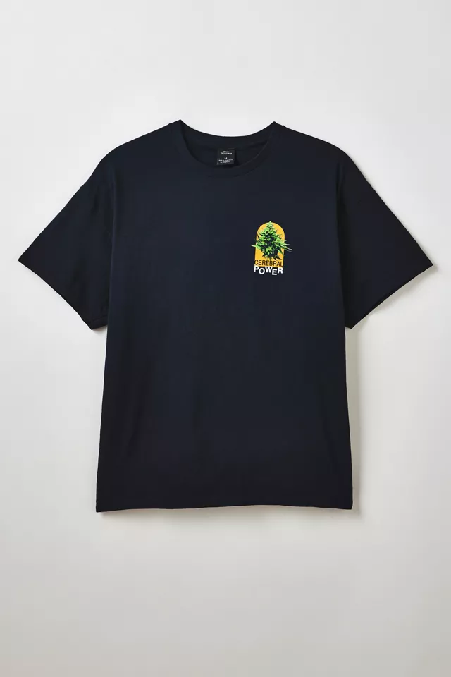 Brain Strain Short Sleeve Cotton Graphic Tee