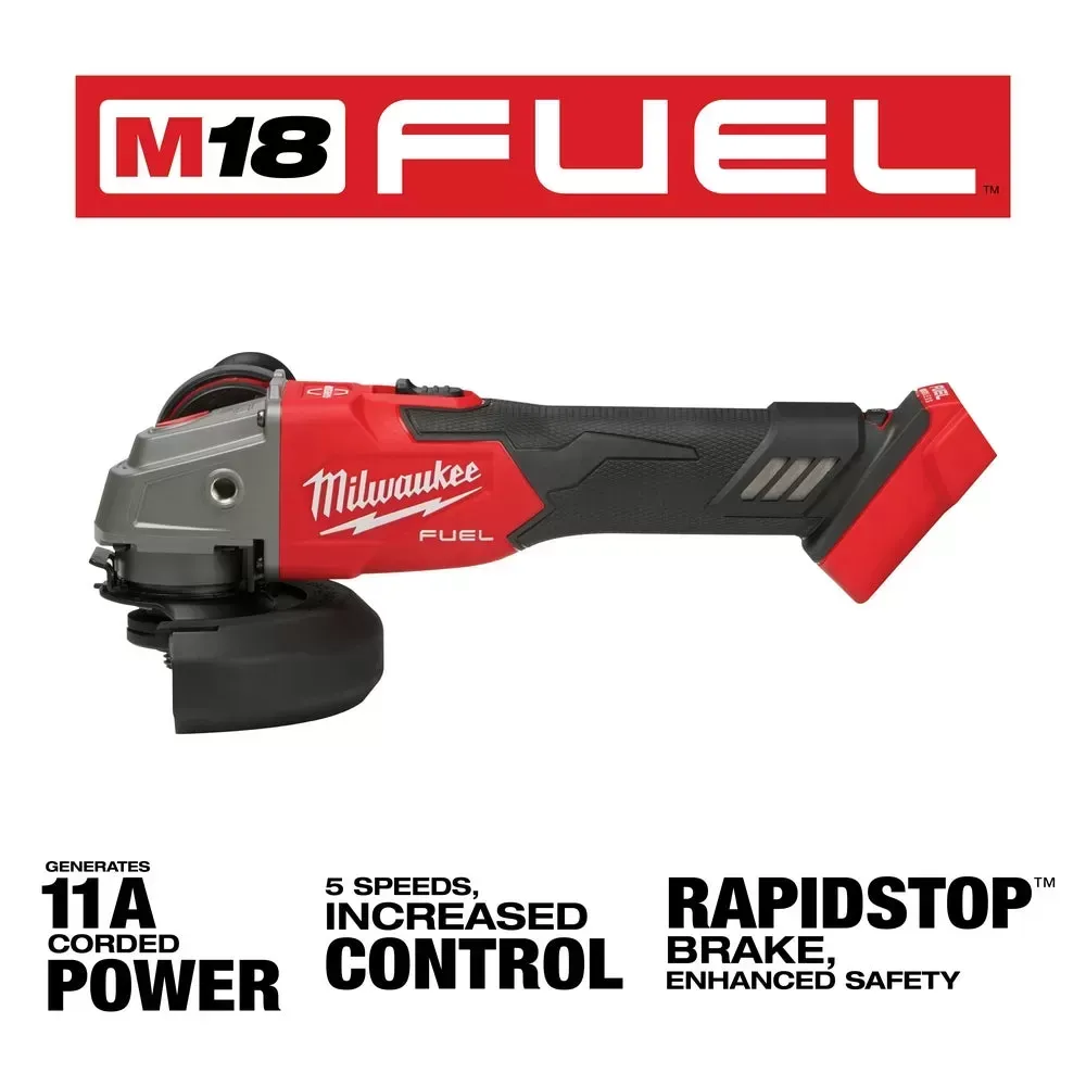 Milwaukee Pre-Sale 2889-80 M18 FUEL 18V Braking Slide Grinder - Bare Tool - Recon