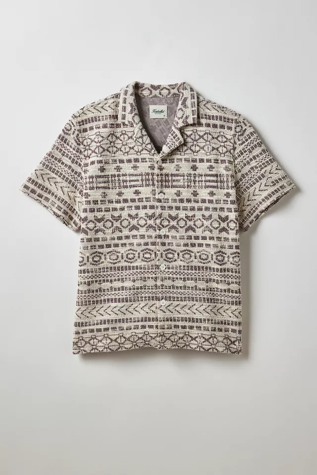 Kuwalla Tee Patterned Jacquard Short Sleeve Shirt