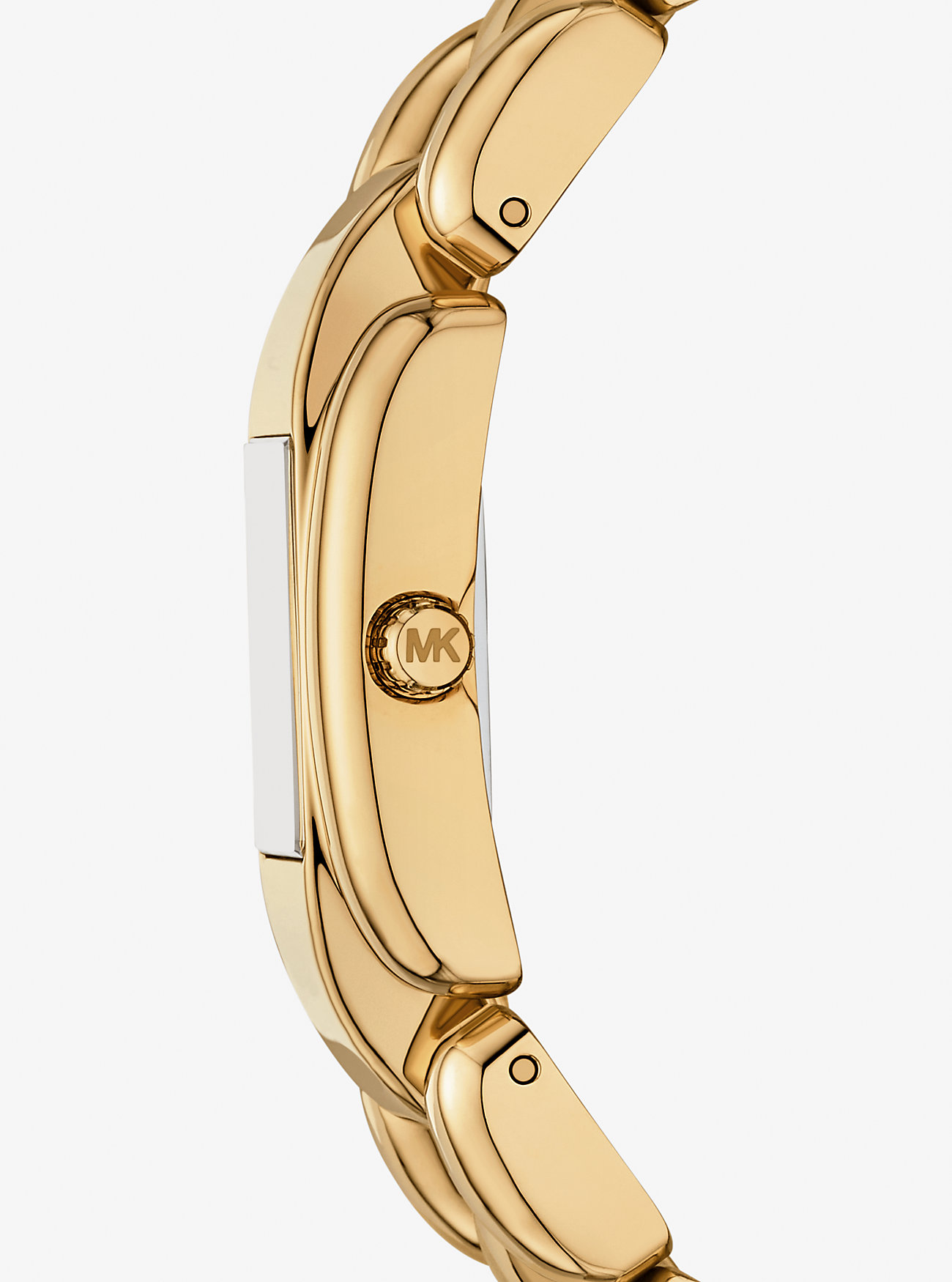 Mini Hally Pavé Gold-Tone Watch