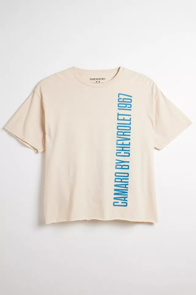 Camaro By Chevrolet 1967 Cropped Graphic Tee