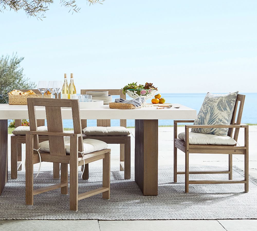 Indio Eucalyptus Outdoor Dining & Armchairs
