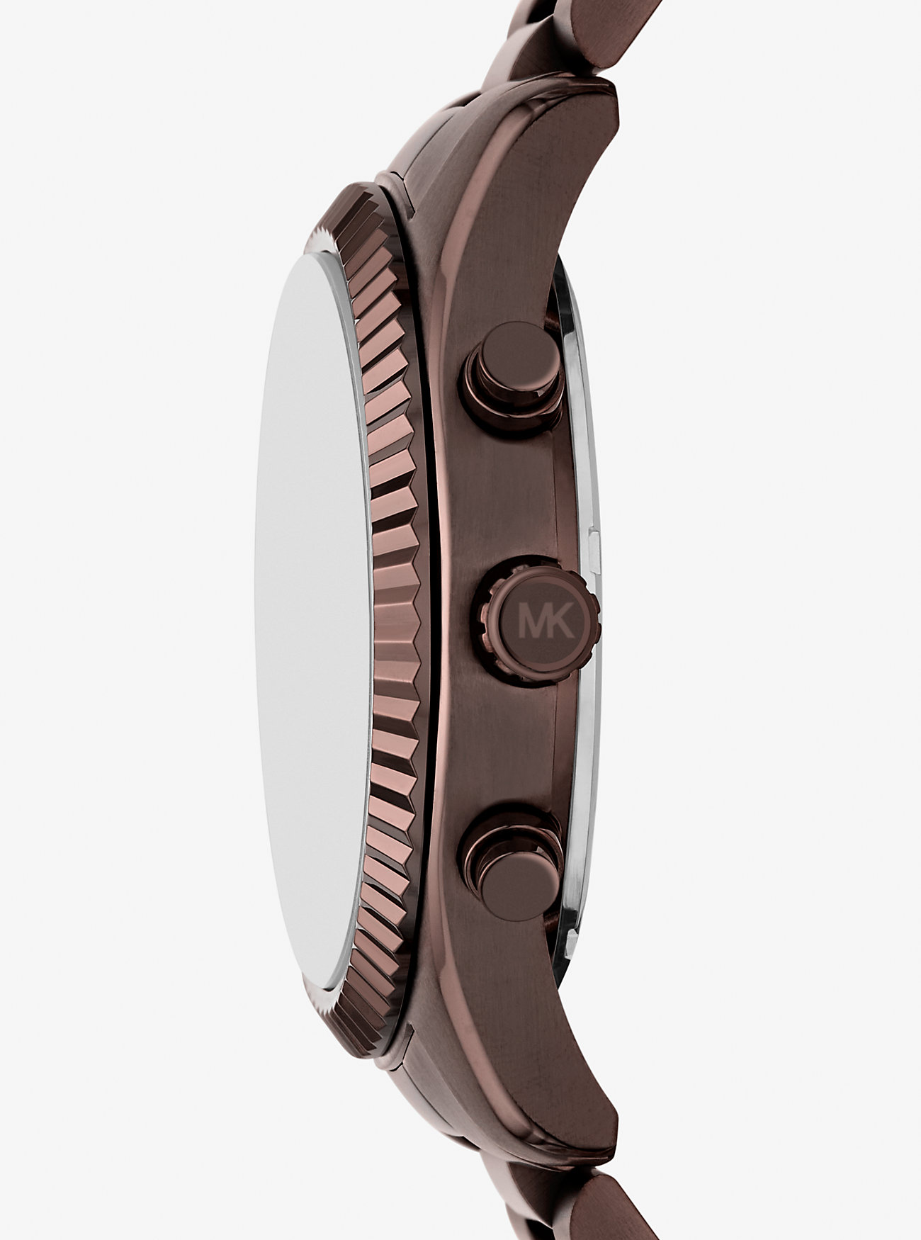 Oversized Lexington Brown-Tone Watch