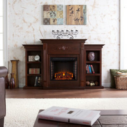 70.25'' W Electric Fireplace
