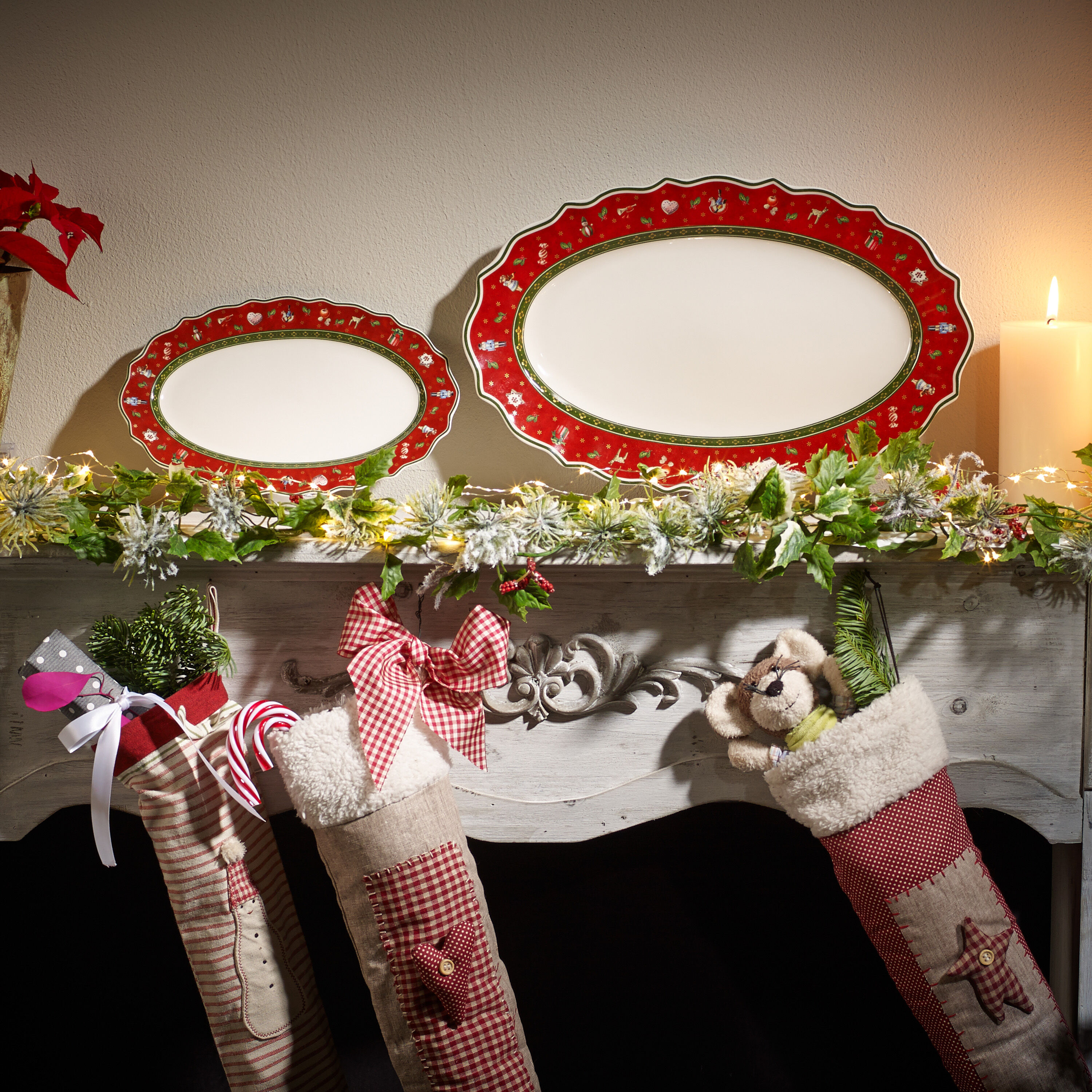 Toy's Delight Servierplatte- Christmas  Series  Products