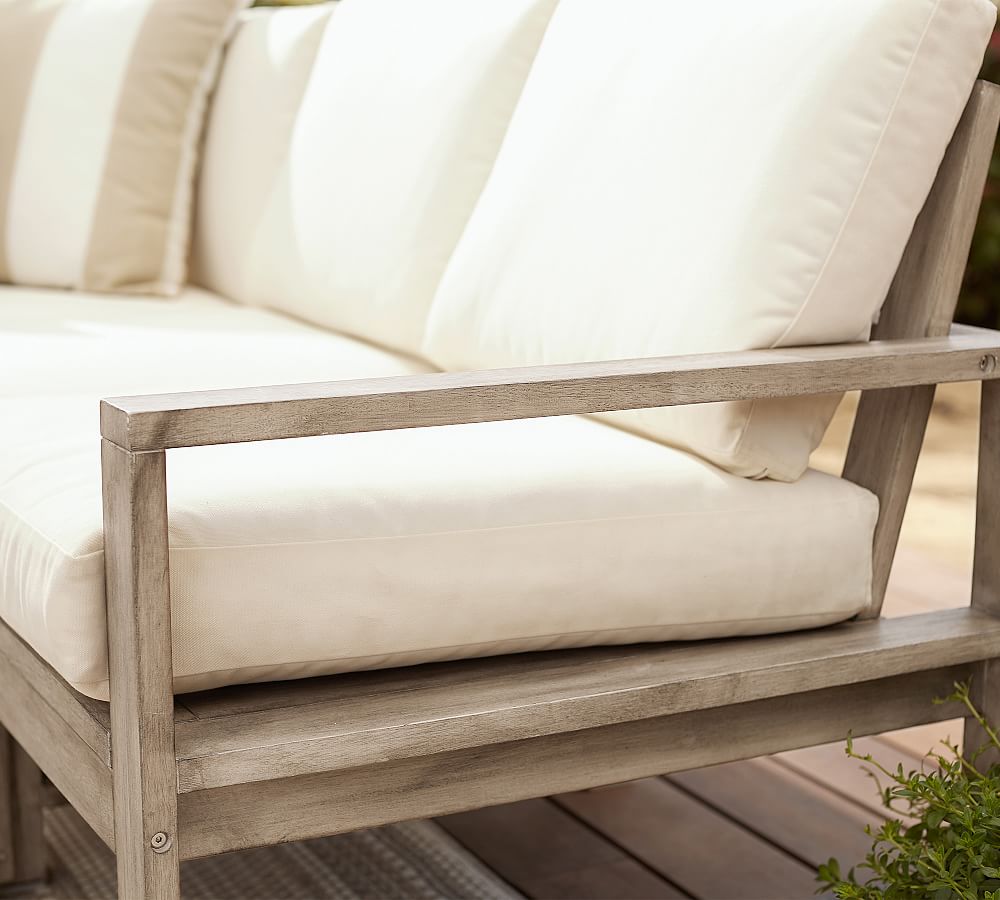 Indio Eucalyptus 5-Piece Outdoor Sectional (78")