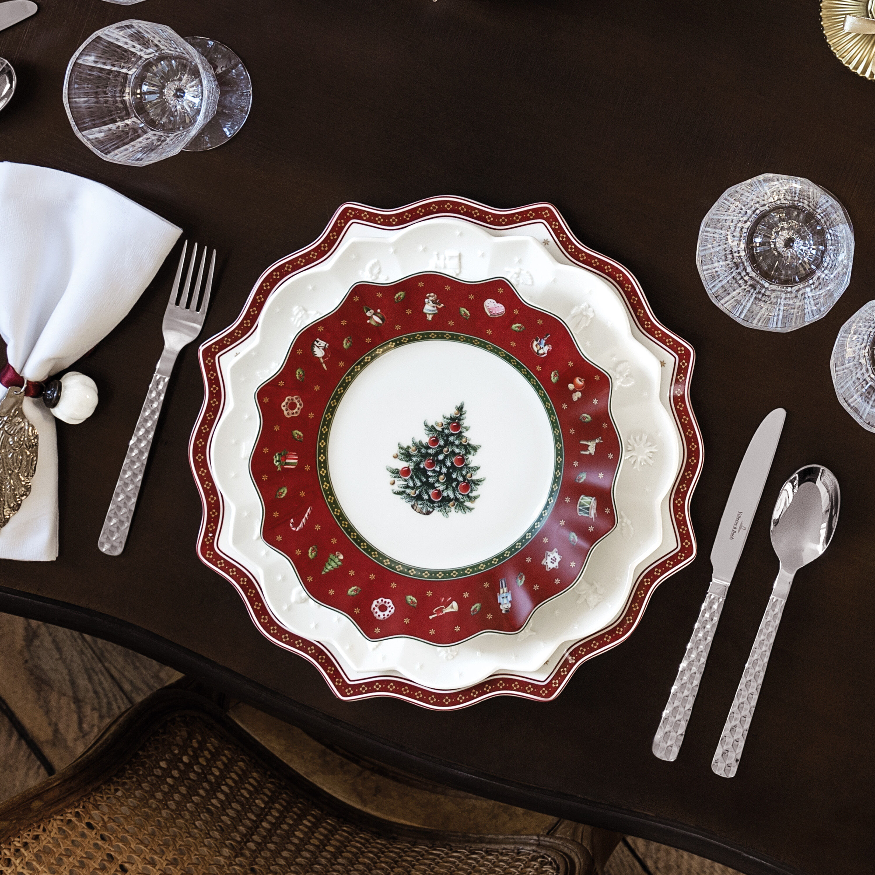 Toy's Delight Frühstücks-/ Dessertteller- Christmas  Series  Products