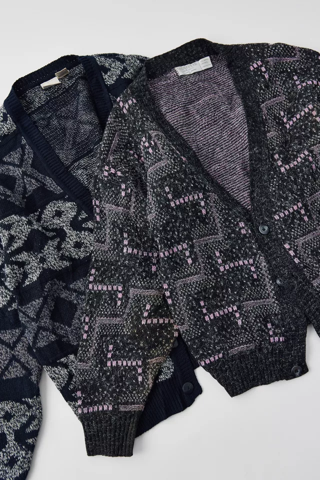Vintage By UO Printed Cardigan