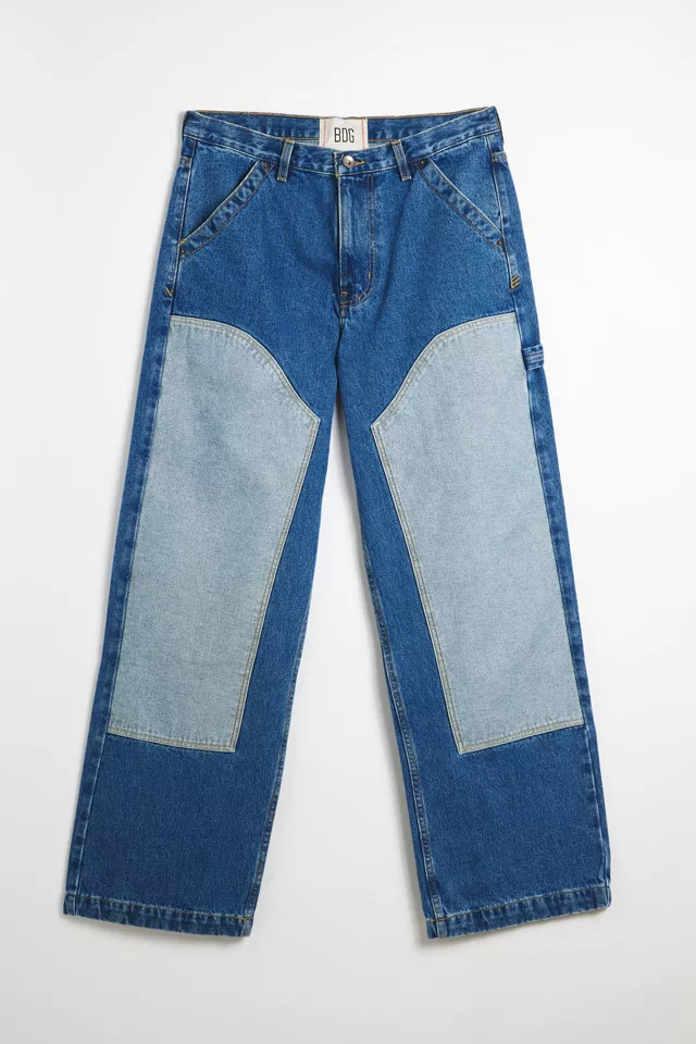 BDG Nitro Western Double Knee Baggy Jean