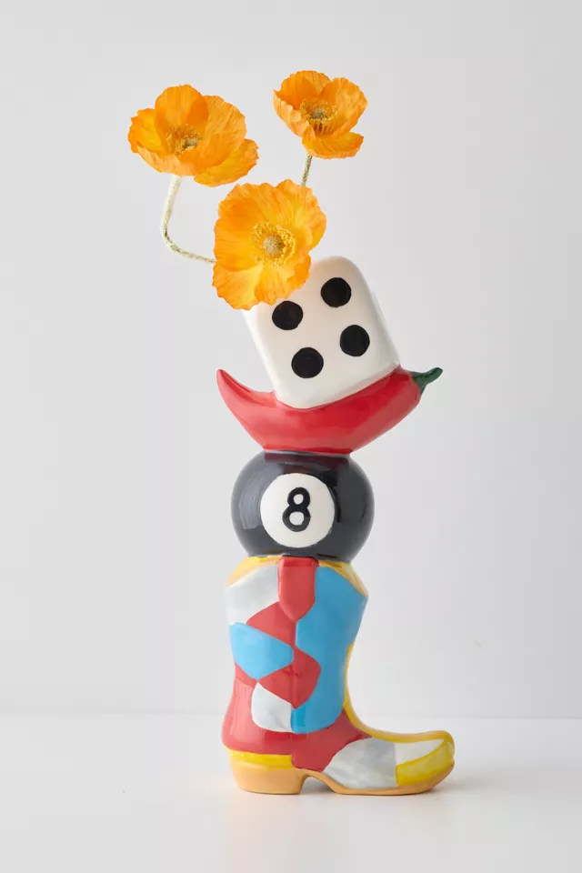 Vegas Stacked Vase