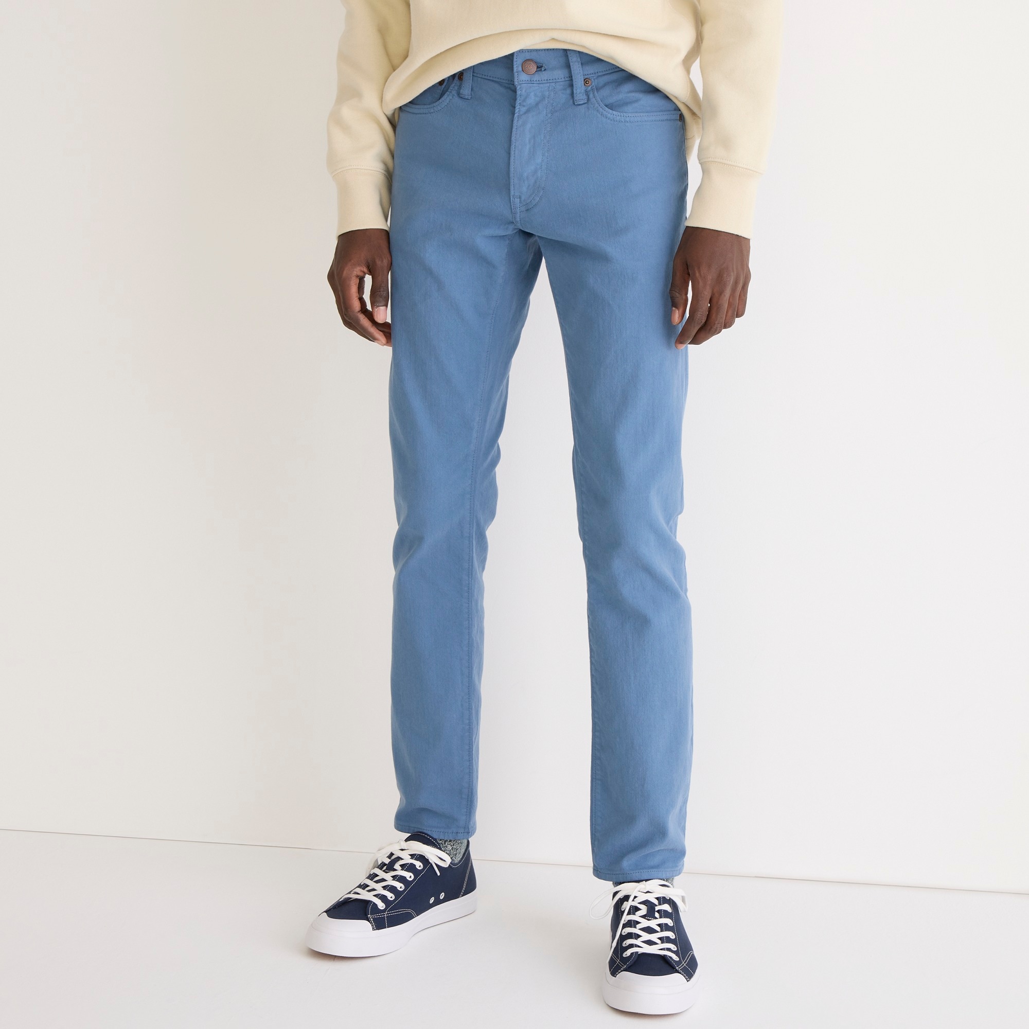 484 Slim-fit garment-dyed five-pocket pant