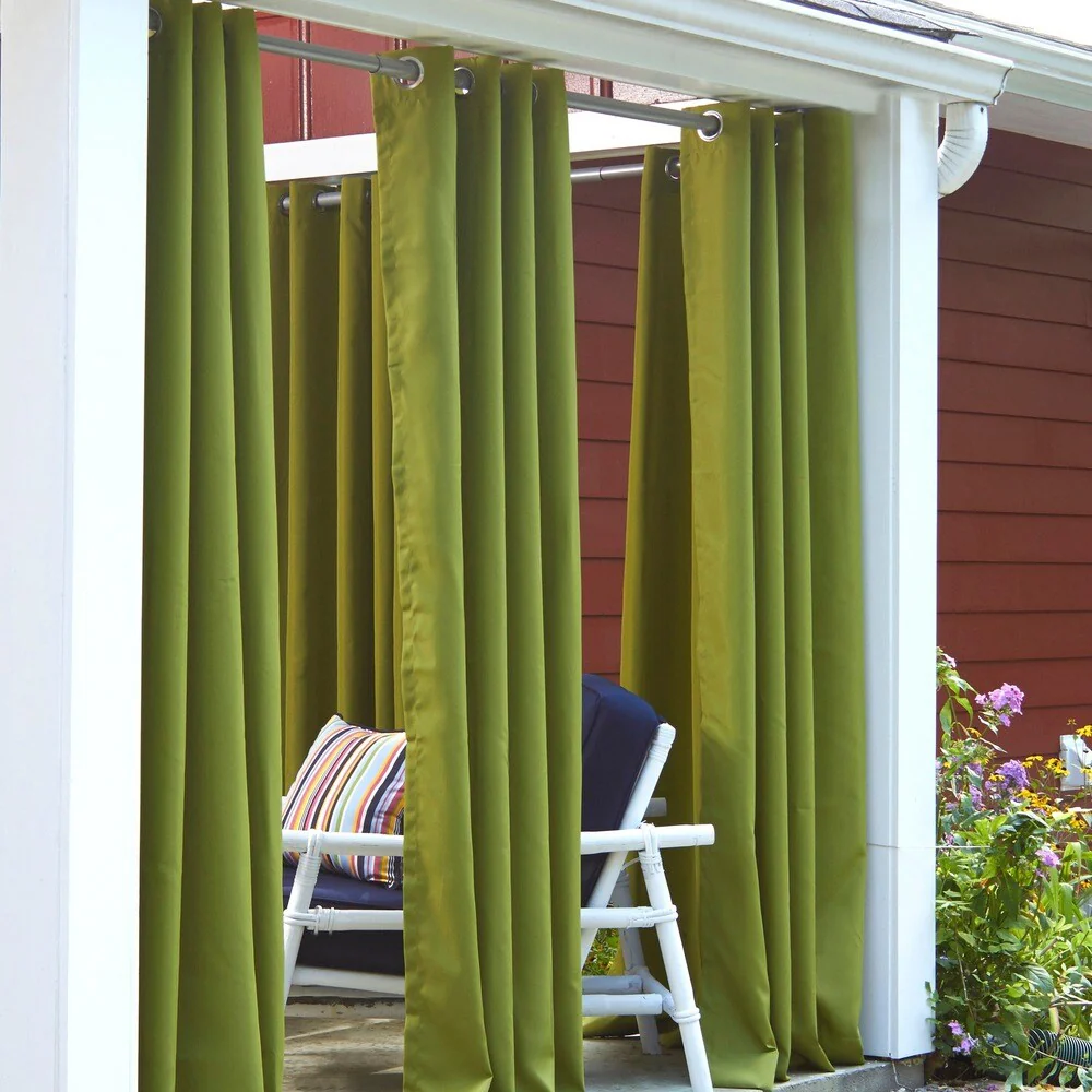 Currituck 52-inch x 84-inch Outdoor Curtain Panel by Havenside Home - 52 w x 84 l in.
