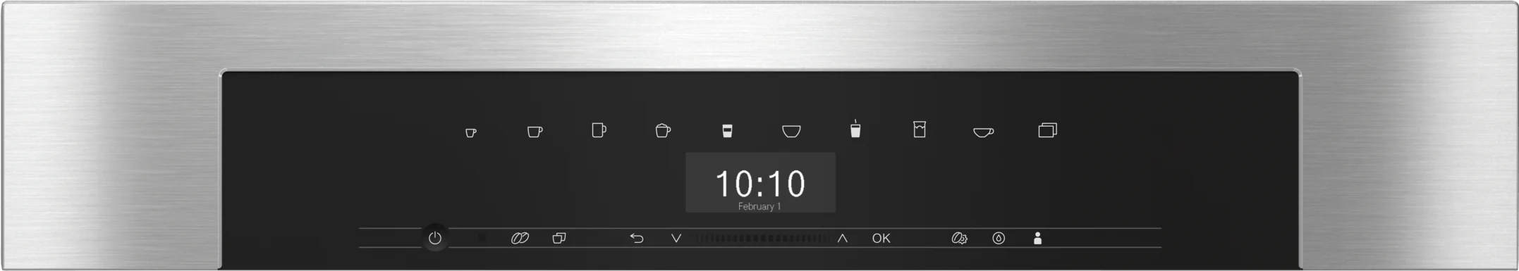 Miele CVA7370CTS Cva 7370 - Built-In Coffee Machine In A Perfectly Combinable Design With Patented Cupsensor For Perfect Coffee.
