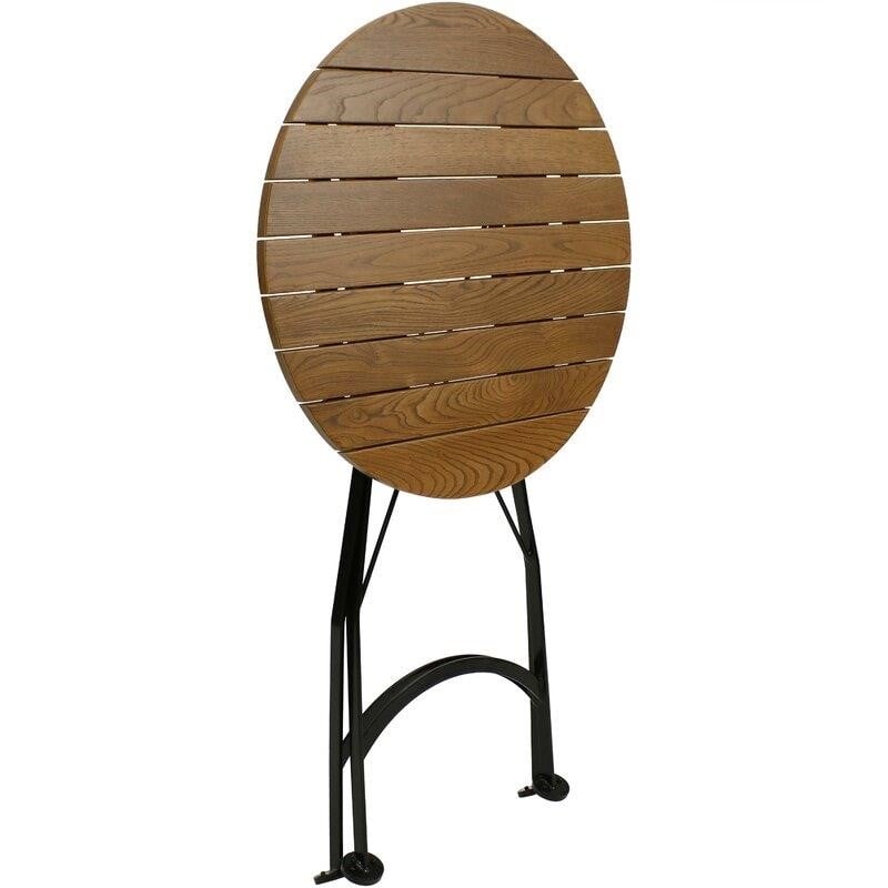Maleah Round 4 - Person 28'' Long Bar Height Dining Set