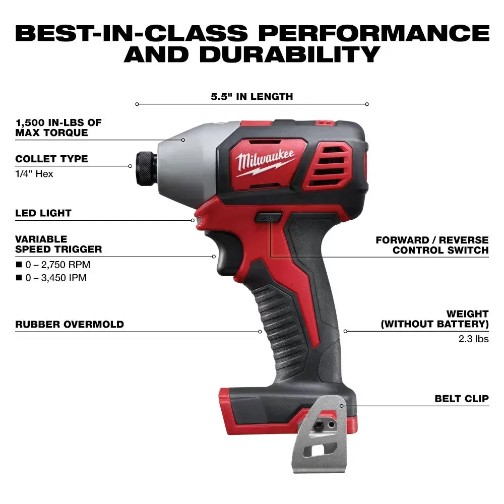 Milwaukee 2656-21PB M18 18V 1/4