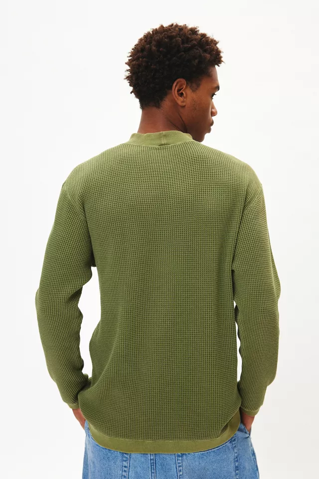Manastash Heavy Snug Thermal Long Sleeve Mock Neck Tee