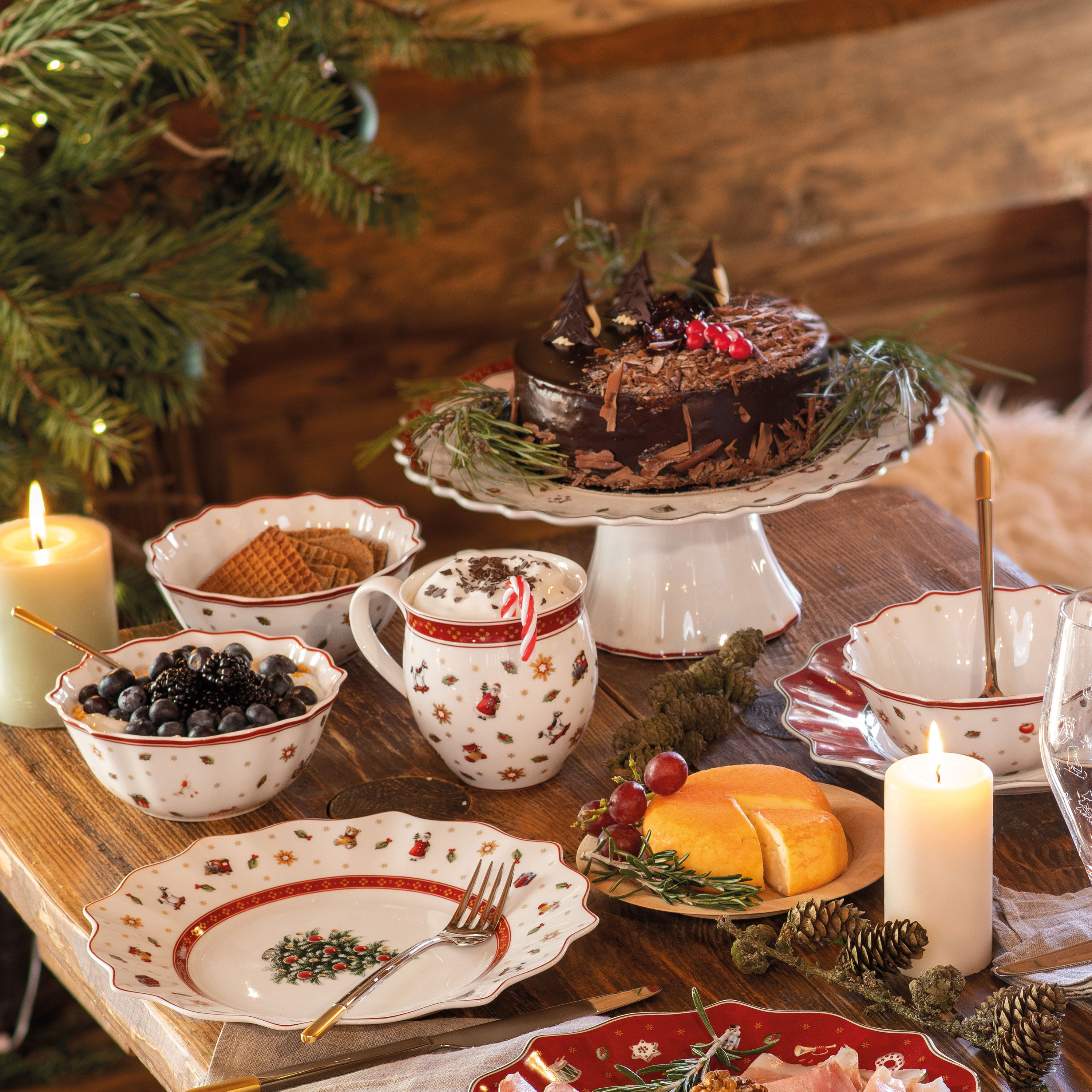 Toy's Delight Kuchen-/ Tortenständer- Christmas  Series  Products