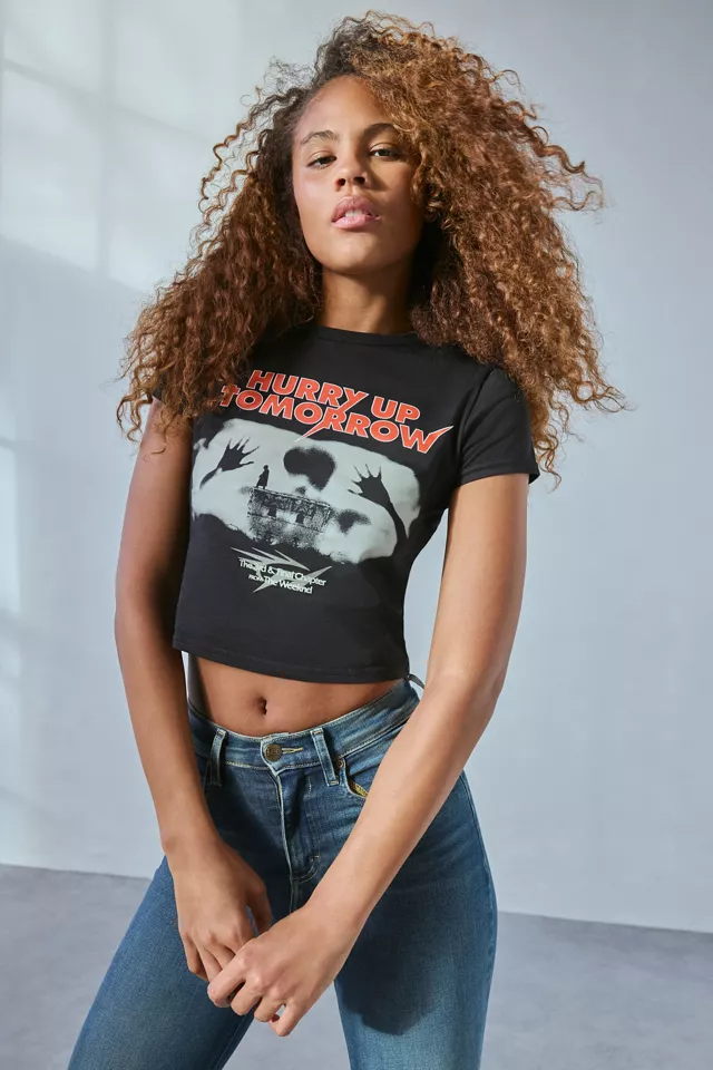 The Weeknd UO Exclusive Hurry Up Tomorrow Graphic Baby Tee