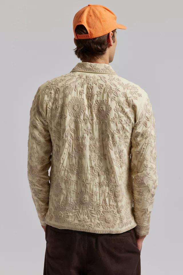 Raga Man Swapnil Embroidered Zip Front Jacket