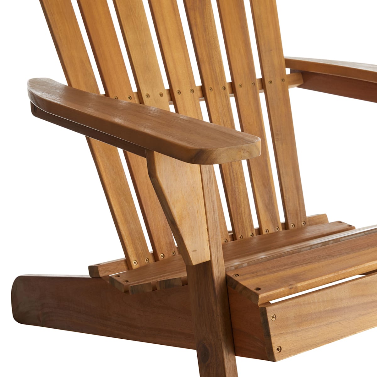 Adirondack Natural Wood Patio Chair