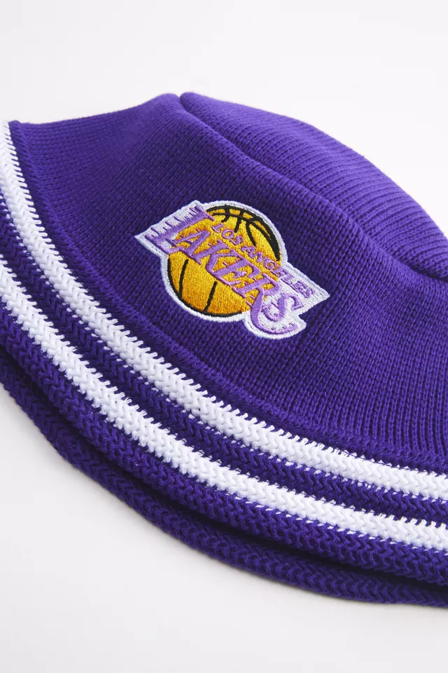 Mitchell & Ness Los Angeles Lakers NBA Knucket Knit Bucket Hat