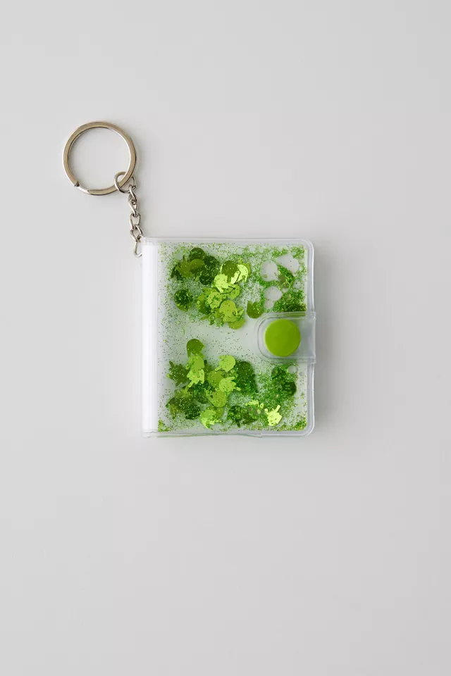 Mini Liquid Keychain Journal