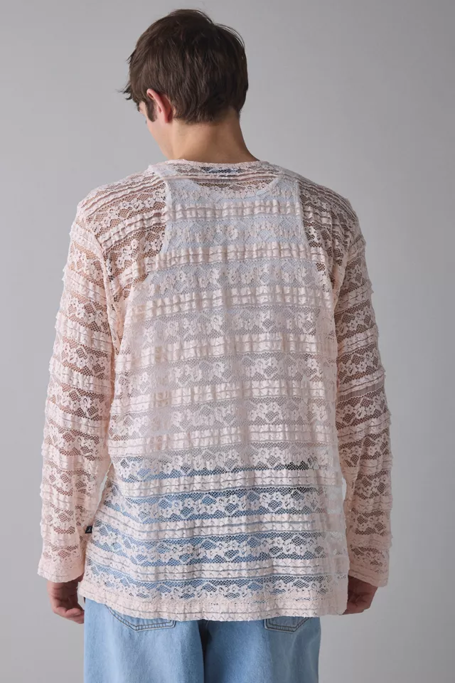 David Catalán Lace Long Sleeve Tee