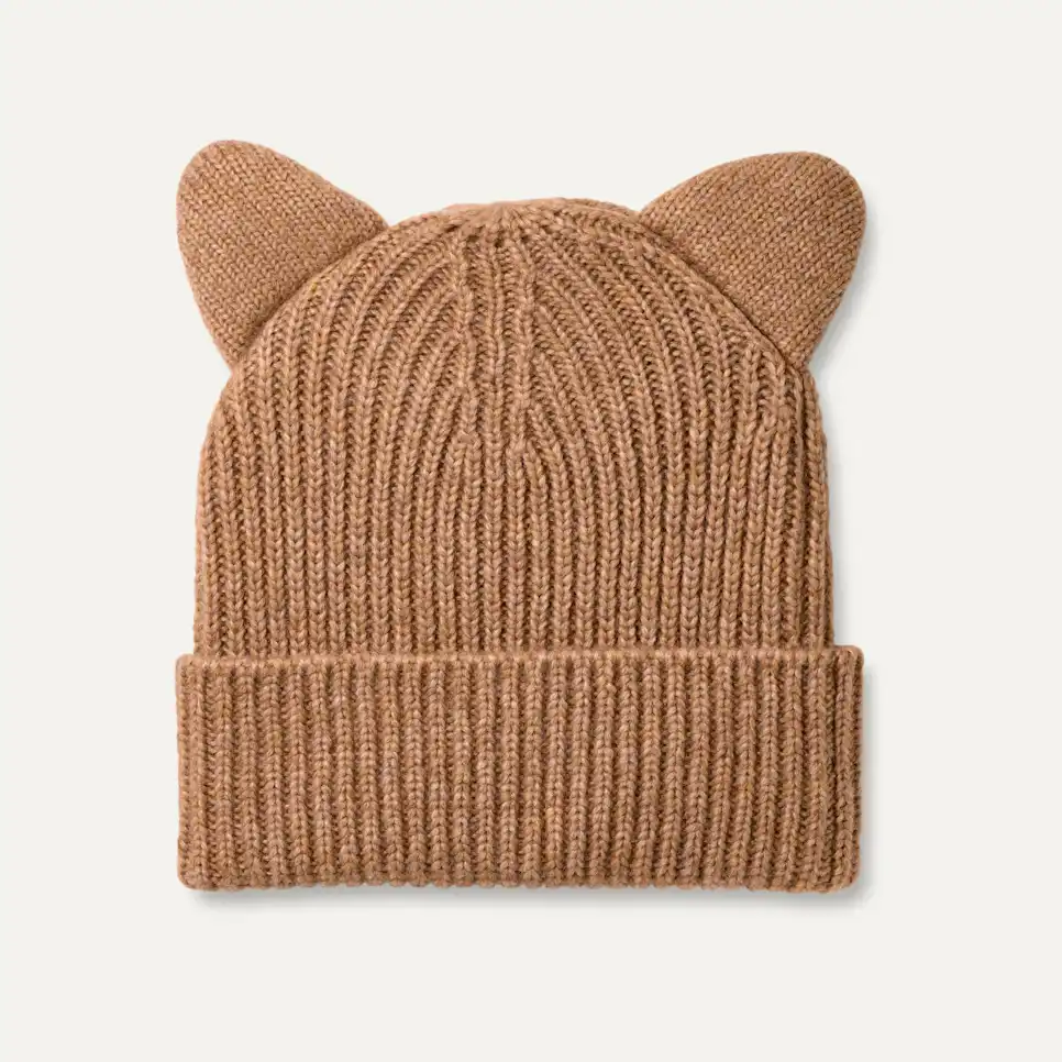 Kids Chunky Cat Beanie