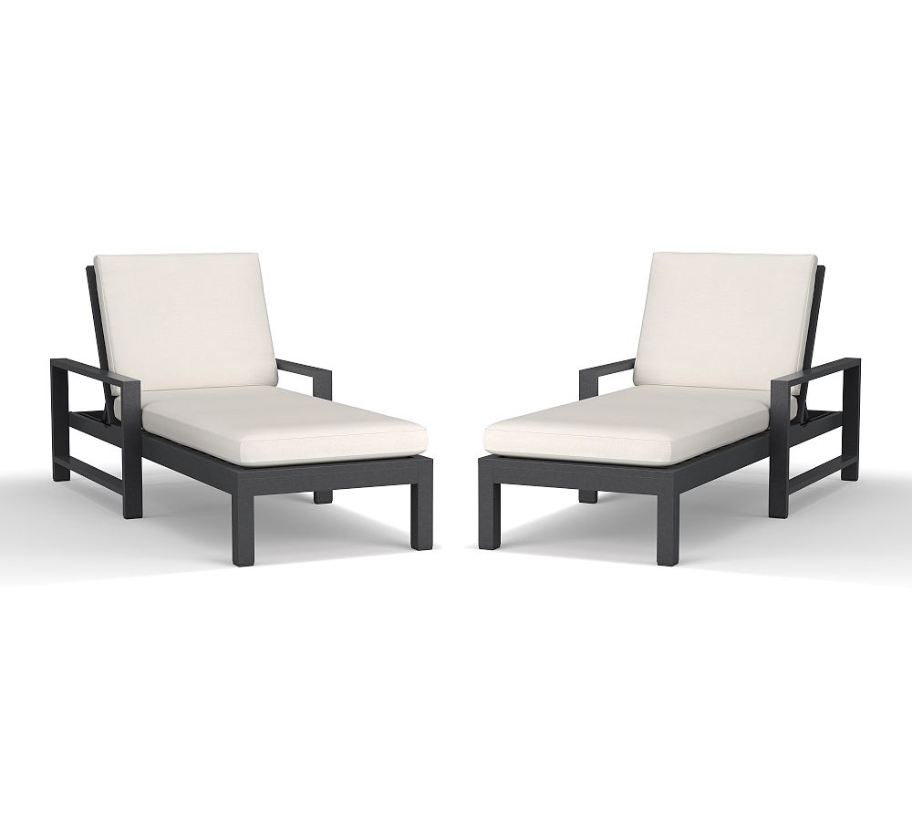 Indio Metal Outdoor Chaise Lounge