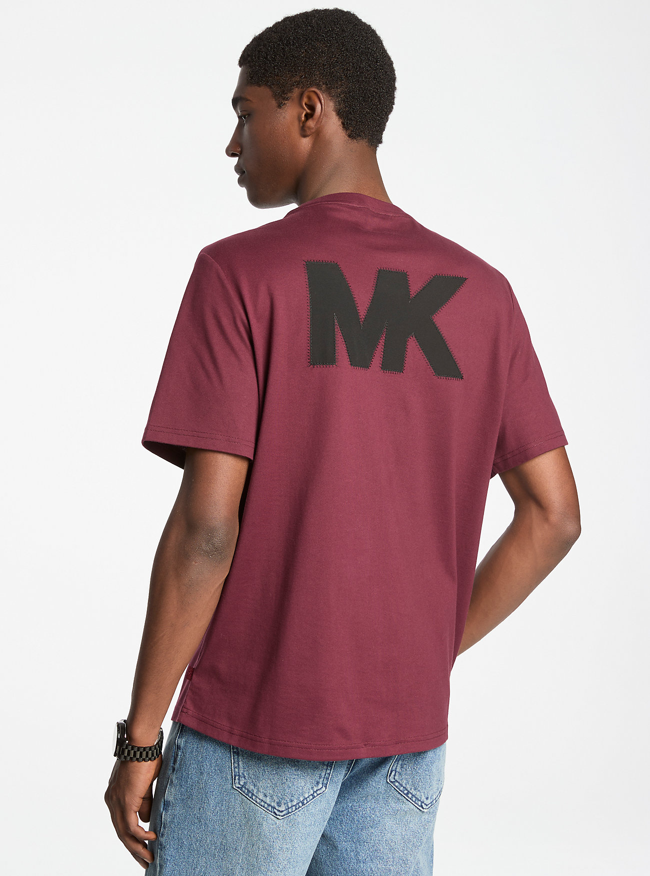 Logo Appliqué Cotton T-Shirt