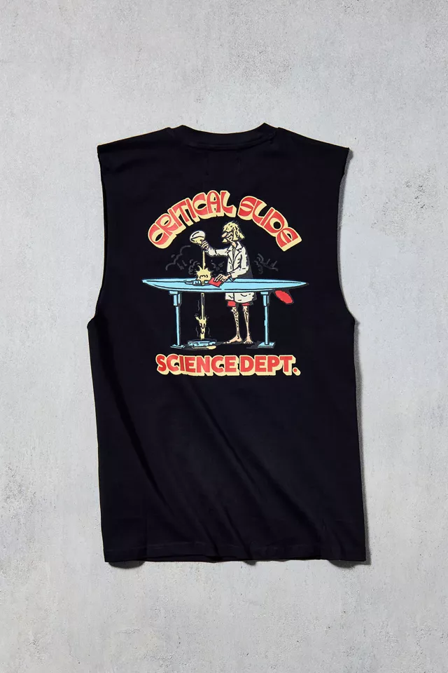 The Critical Slide Society UO Exclusive Science Dept. Graphic Muscle Tee