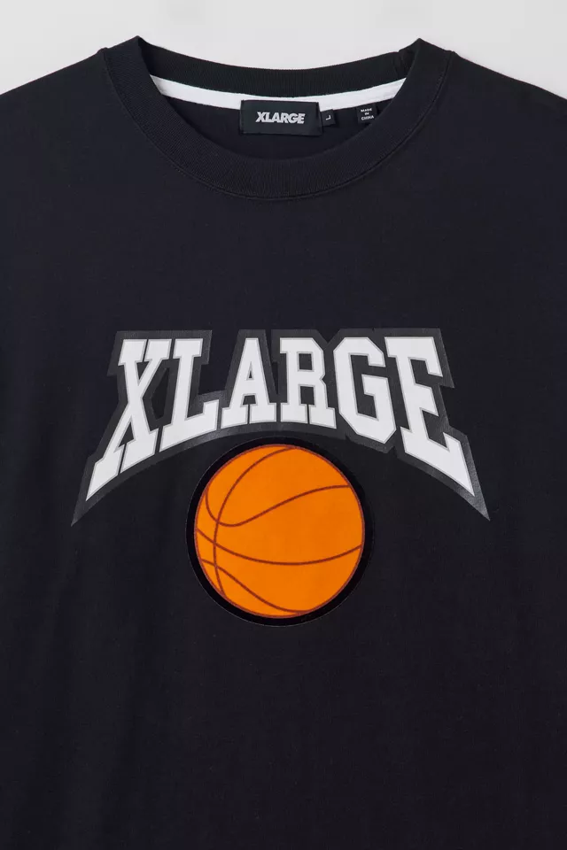 XLARGE Team Logo Applique Long Sleeve Tee