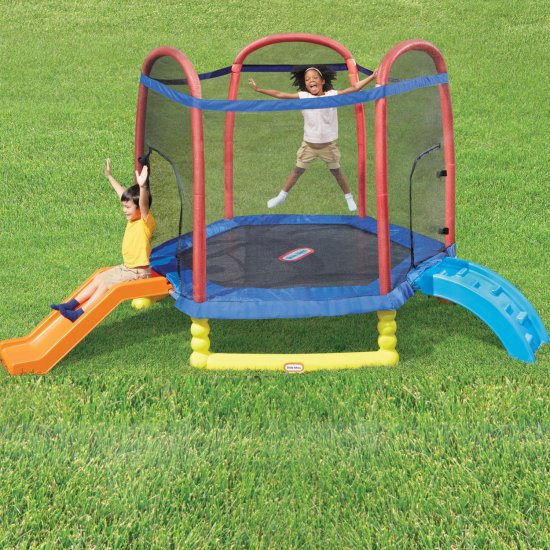 Climb'n Slide 7ft. Trampoline&trade;