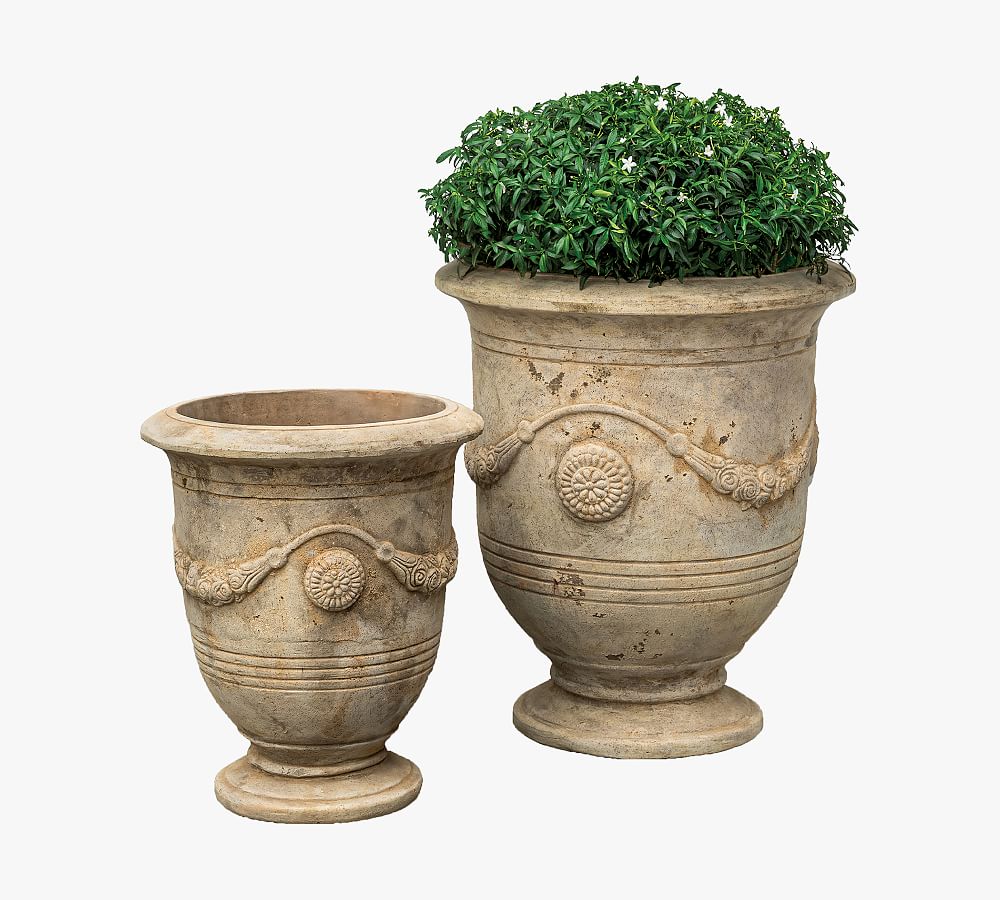 Clarisse Anduze Planter - Antique Terracotta
