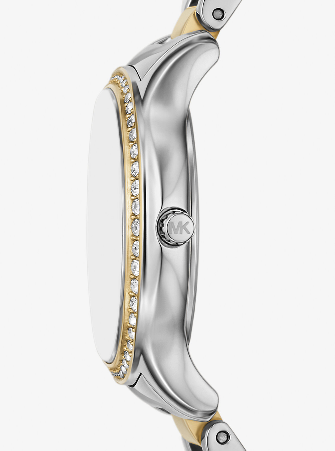 Mini Sage Pavé Two-Tone Watch