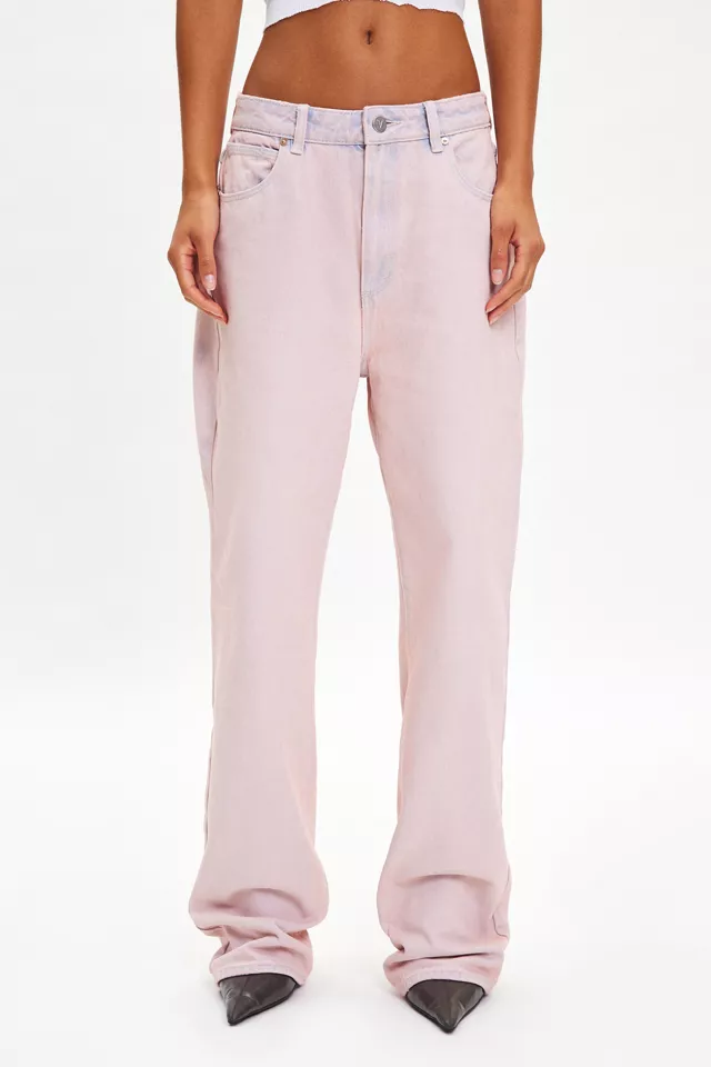 Abrand Carrie Dirty Wash Wide Leg Jean