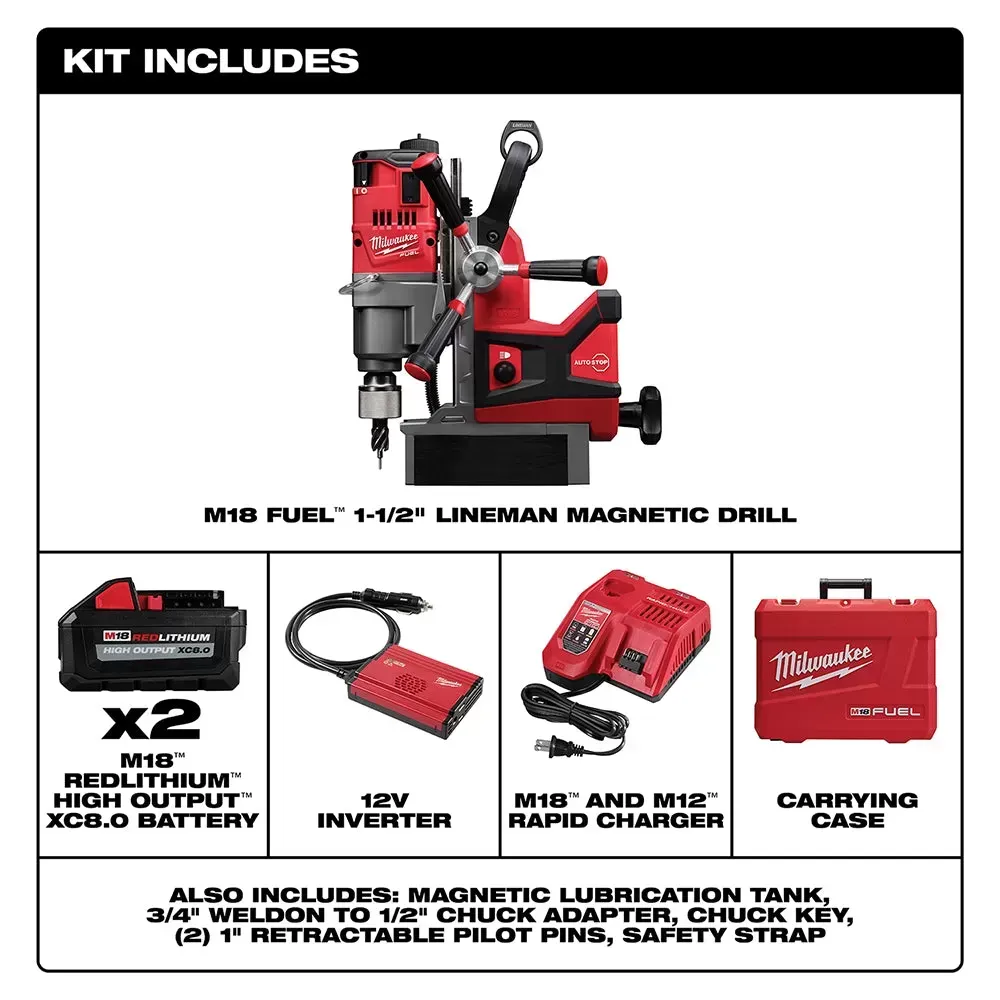 Milwaukee 2788-22HD M18 FUEL 18V 1-1/2