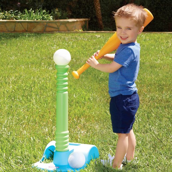 TotSports&trade; T-Ball Set - Blue-Green