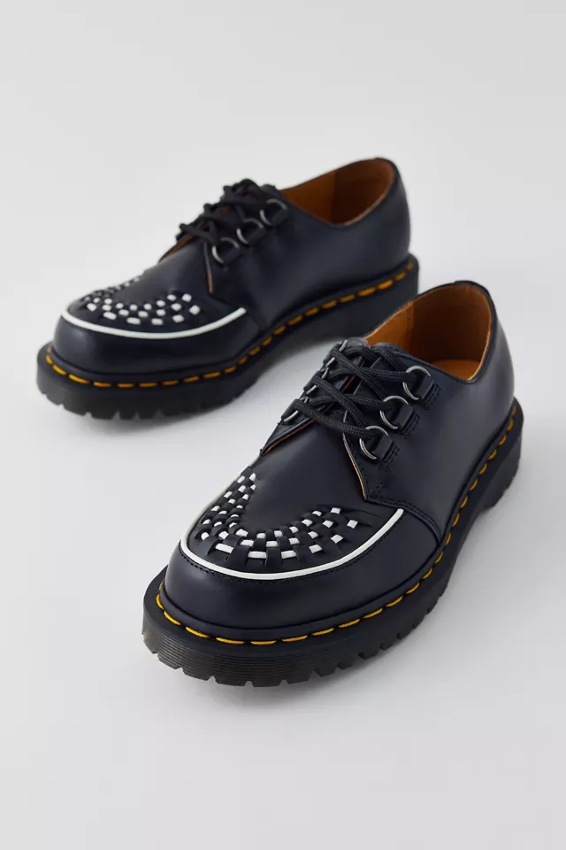 Dr. Martens Women's Ramsey 3-Eye Leather Creeper Shoe