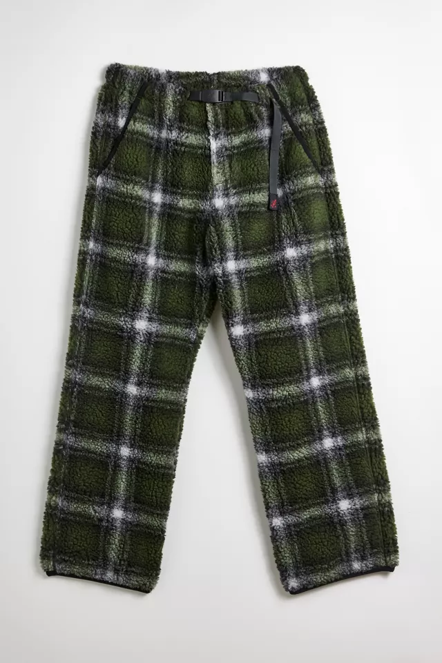 Gramicci Shadow Plaid Fleece Pant