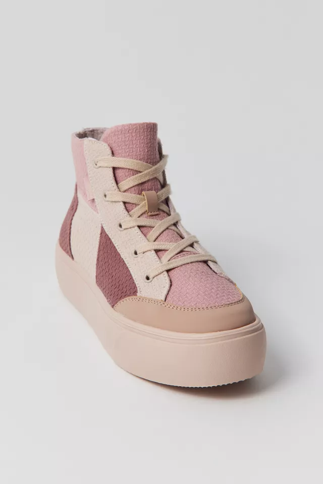 Rocket Dog Flair Patchwork High-Top Platform Sneaker