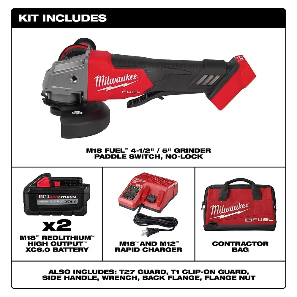 Milwaukee Pre-Sale 2880-22 M18 FUEL 18V 4-1/2