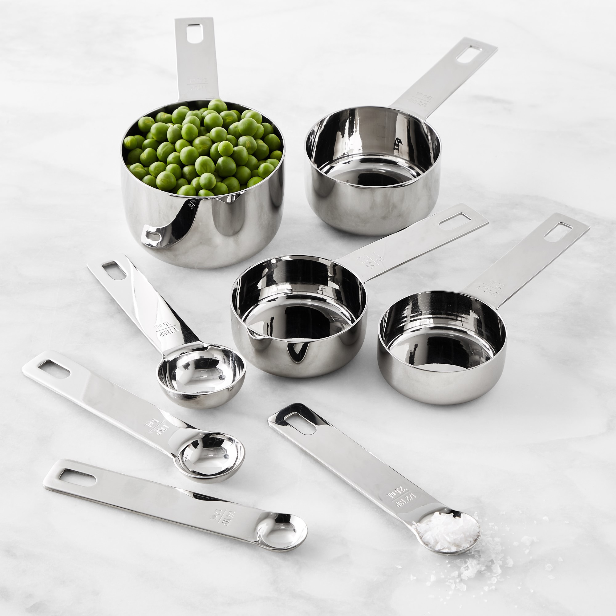 Stainless-Steel Ultimate Measuring Cups & Spoons