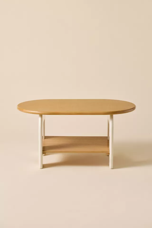 Tara Statement Oval Shape Coffee Table