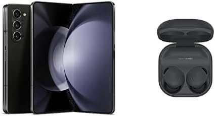 Galaxy Z Fold 5 Phone, Unlocked Android Smartphone, 512GB, 7.6-inch Large Screen, Suitable for Streaming, Gaming, 6.2-inch Cover Display, Dual App View, Flex Mode, 2023, Phantom Black