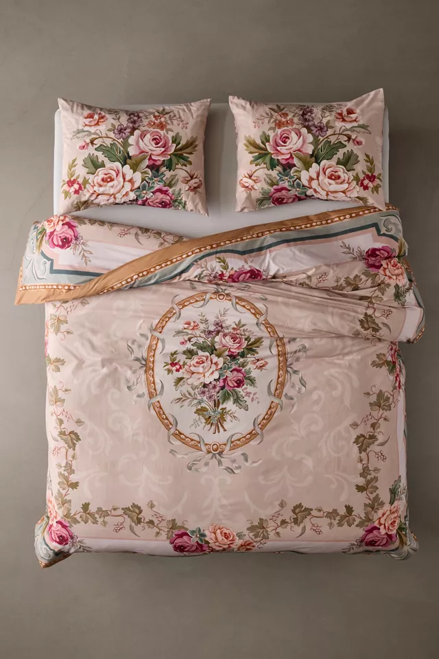Antoinette Floral Pattern Duvet Cover