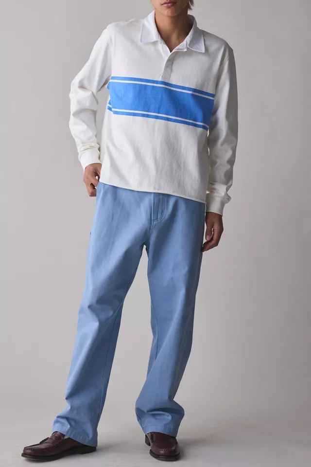 UO Richmond Stripe Cropped Rugby Shirt