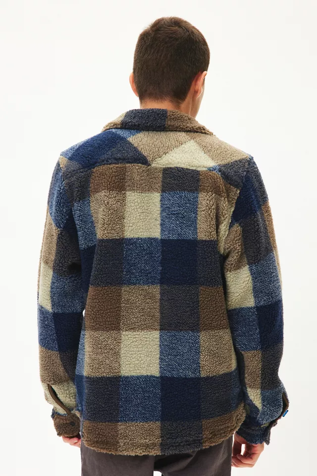 KAVU McCord Creek Check Fleece Jacket