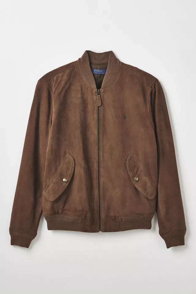 Polo Ralph Lauren Tissue Suede Flight Jacket